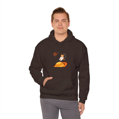 Lost in the Galaxy Hoodie – Space Cat-Inspired Sweatshirt