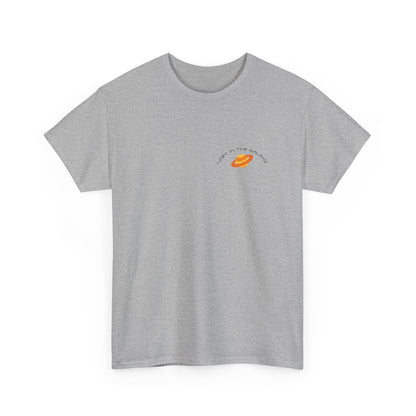 Lost in the Galaxy T-Shirt – Floating Space Cat Yarn Tee