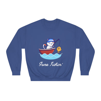 Gone Fishing | Crew Neck Sweatshirt