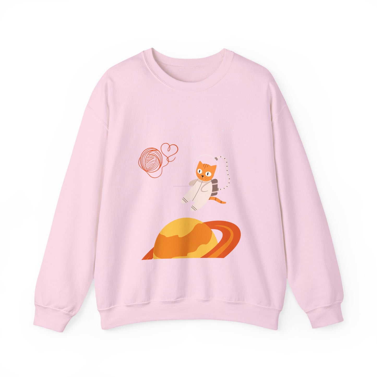 Lost in the Galaxy Sweatshirt – Cat in Space Crew Neck