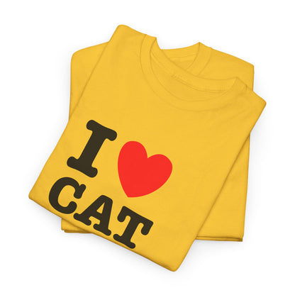 I Love Cat Dads T-Shirt – Bold Statement Tee
