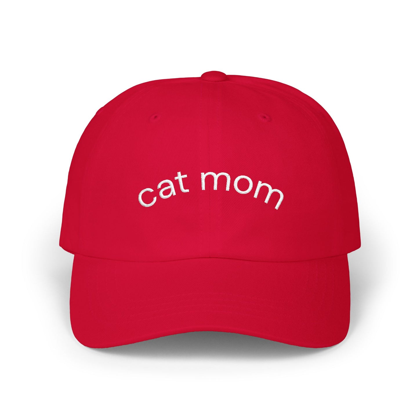 Cat Mom Dad Cap – Embroidered Classic Baseball Hat