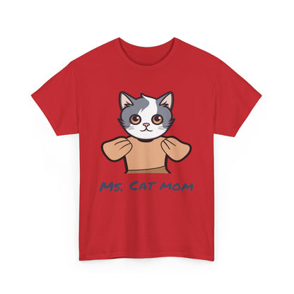 Ms. Cat Mom | Premium T-Shirt