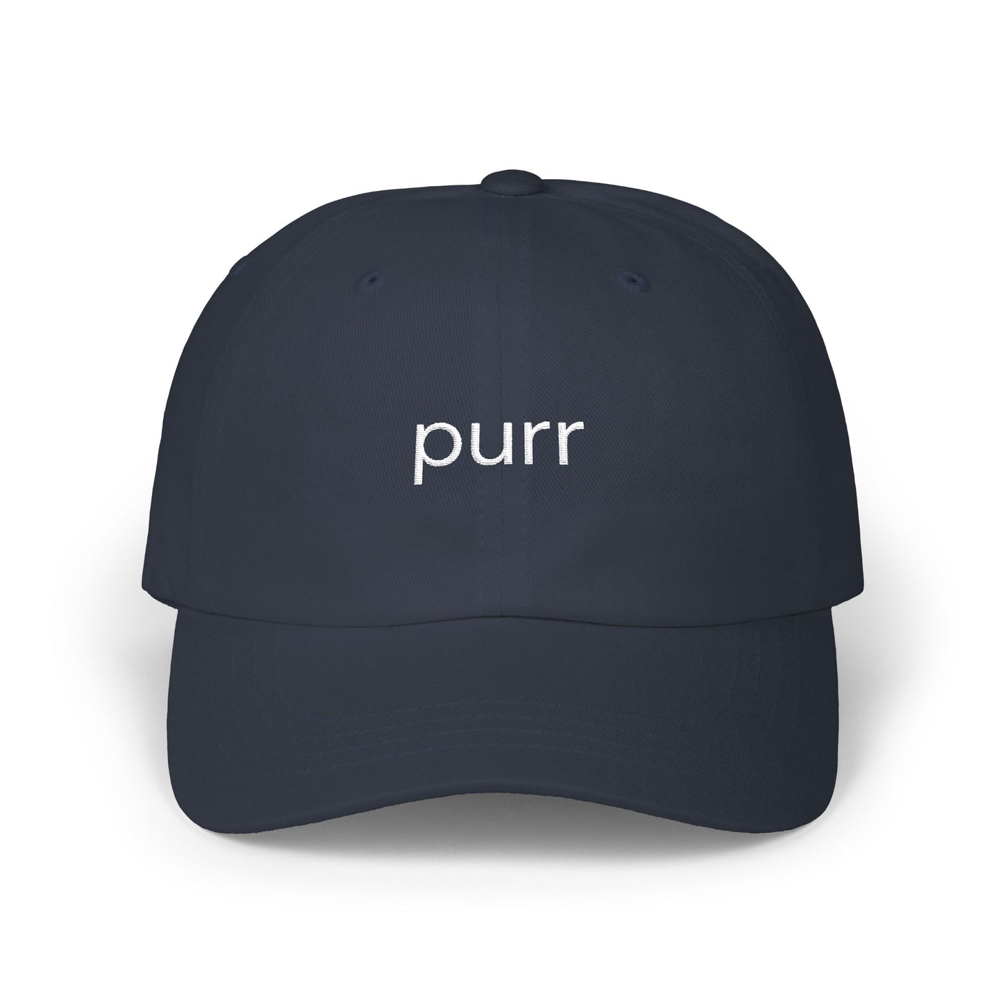 Purr Dad Cap – Embroidered Classic Baseball Hat