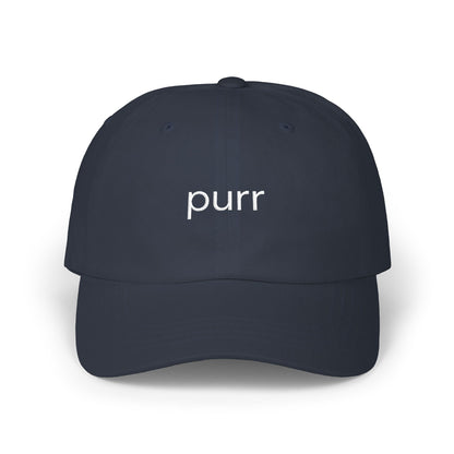 Purr Dad Cap – Embroidered Classic Baseball Hat