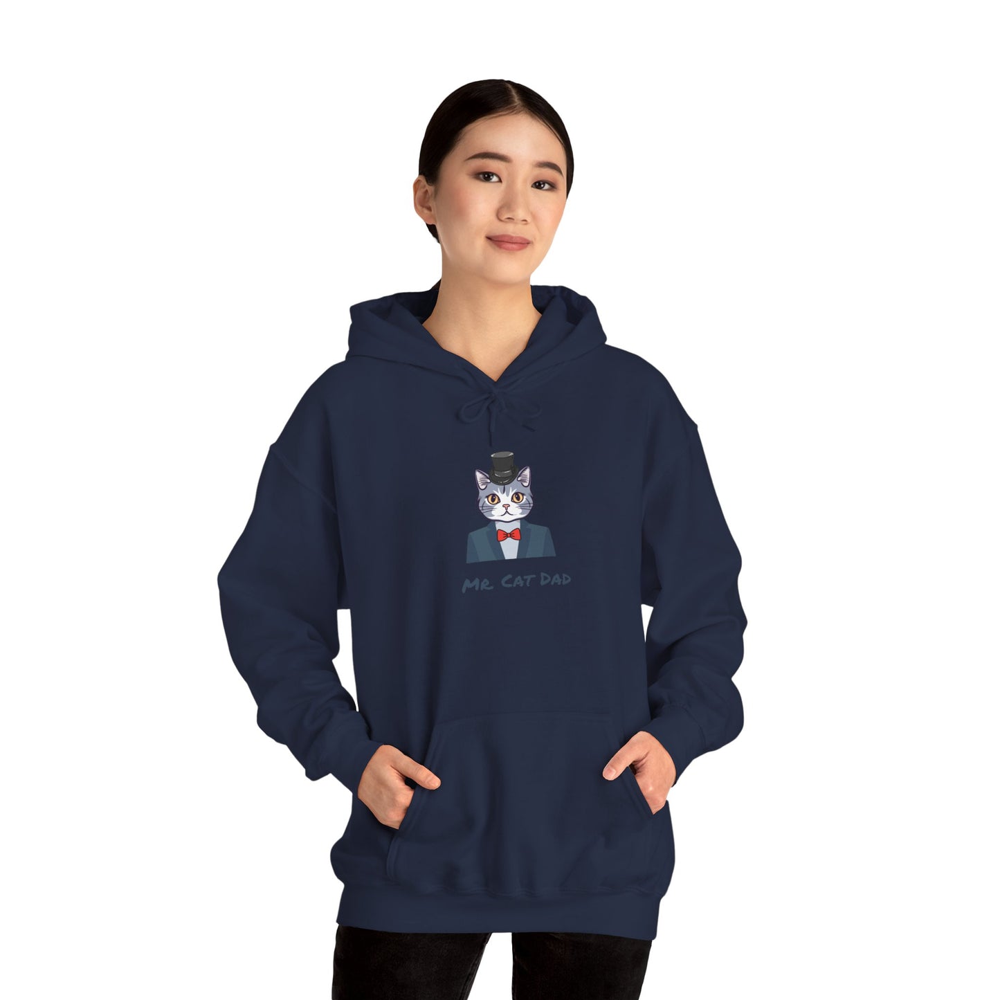Mr. Cat Dad Hoodie – Logo Sweatshirt