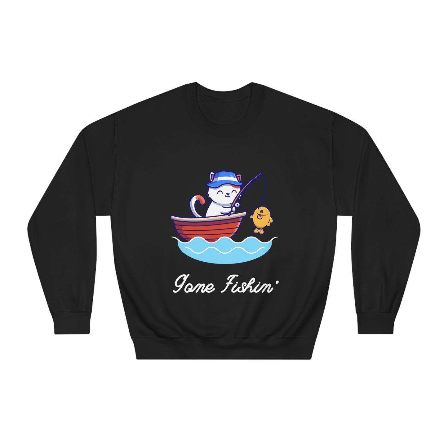 Gone Fishing | Crew Neck Sweatshirt