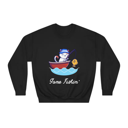 Gone Fishing | Crew Neck Sweatshirt