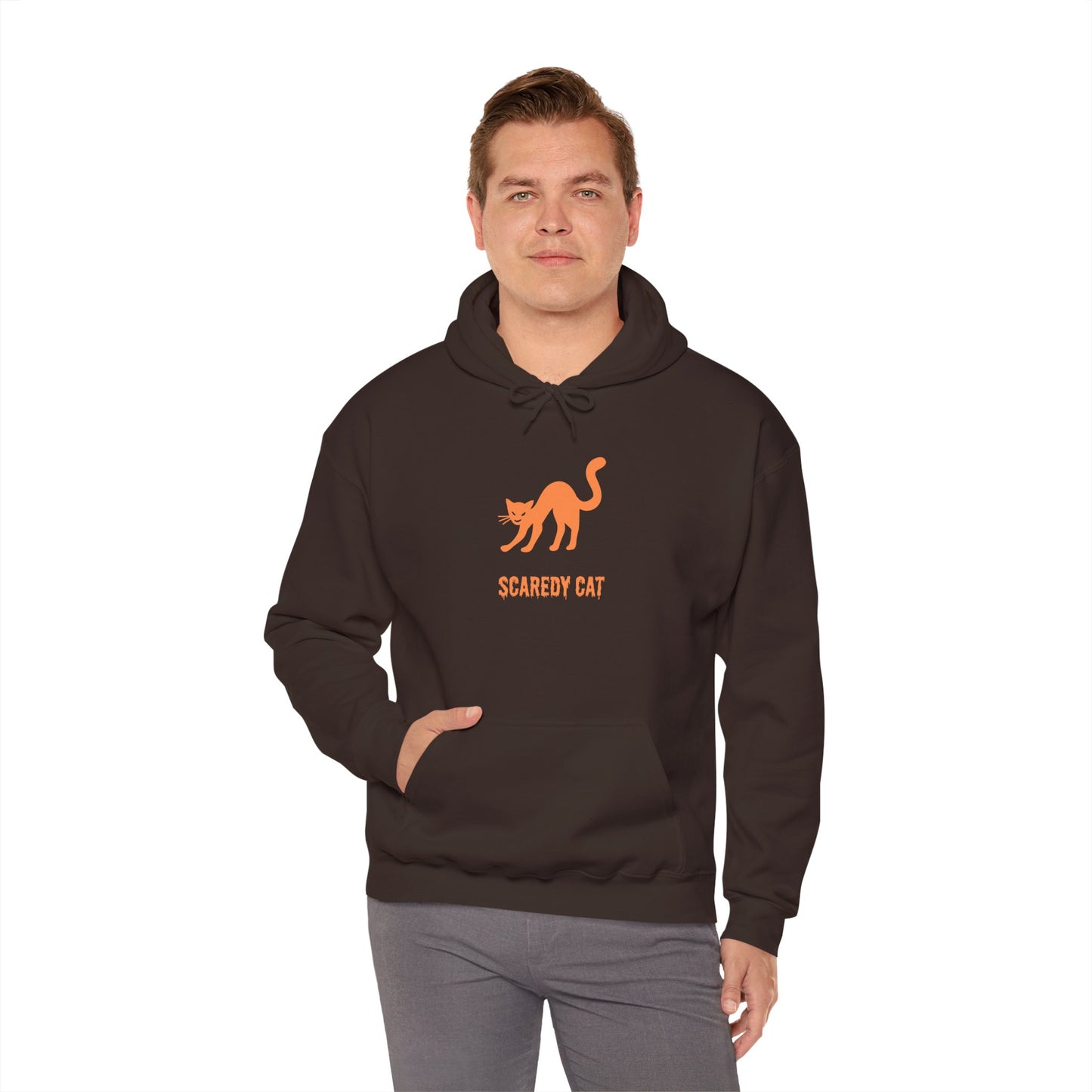 Scaredy Cat Hoodie – Sweatshirt for Cat Lovers