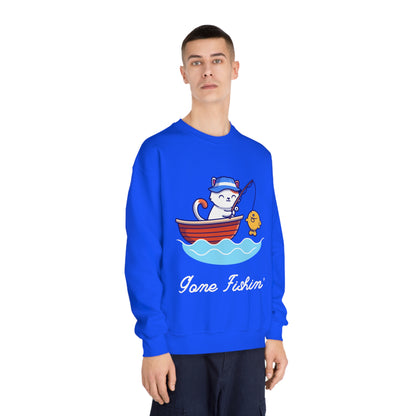 Gone Fishing | Crew Neck Sweatshirt