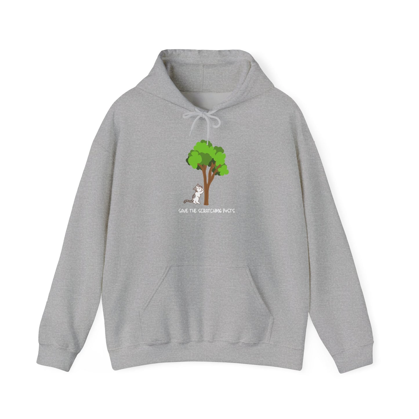 Tree Scratcher Hoodie – Cat Scratching Tree