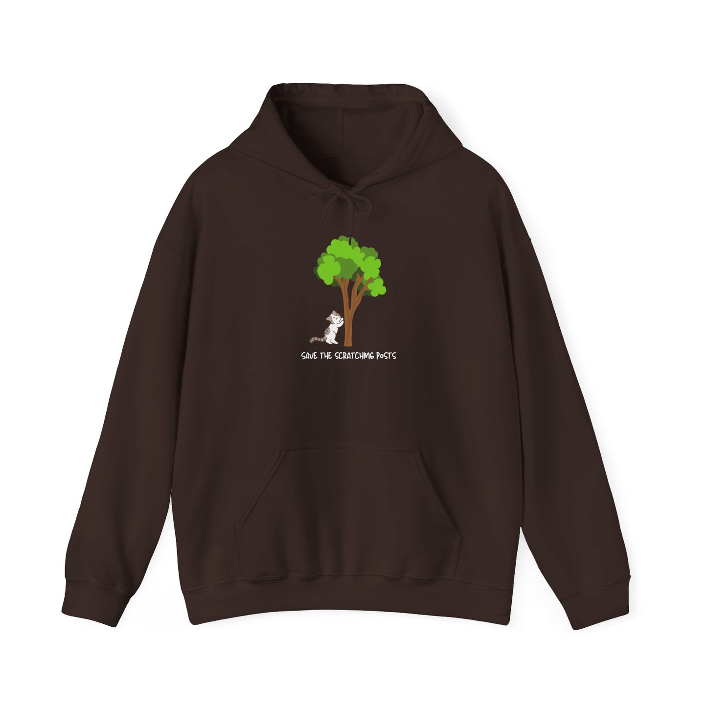 Tree Scratcher Hoodie – Cat Scratching Tree