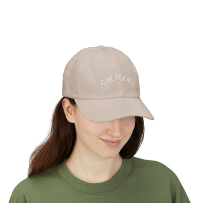 Cat Mom Dad Cap – Embroidered Classic Baseball Hat
