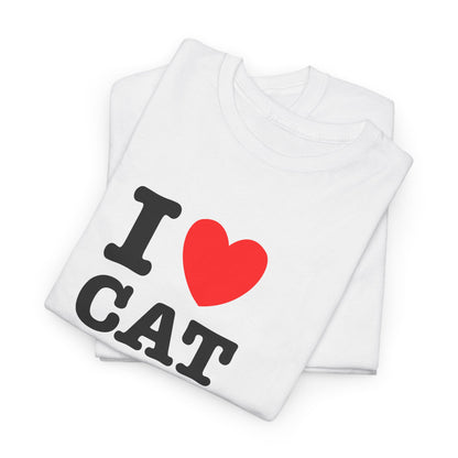 I Love Cat Dads T-Shirt – Bold Statement Tee