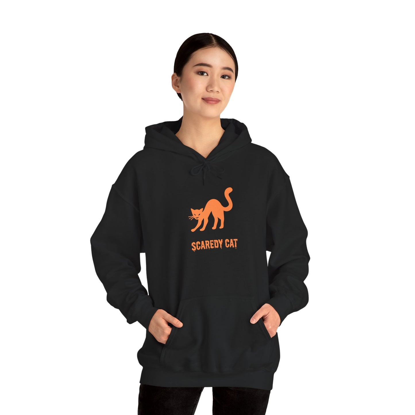 Scaredy Cat Hoodie – Sweatshirt for Cat Lovers