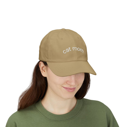 Cat Mom Dad Cap – Embroidered Classic Baseball Hat