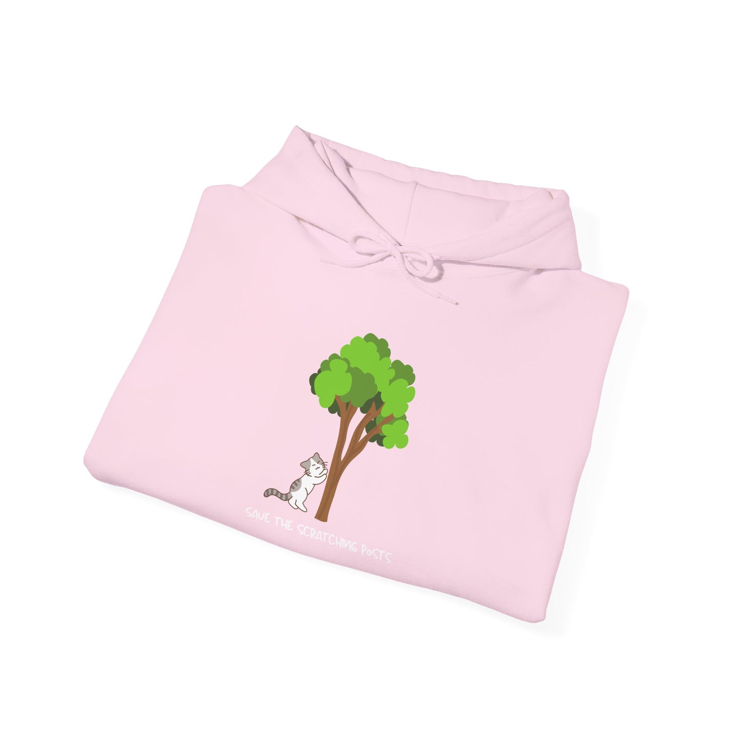 Tree Scratcher Hoodie – Cat Scratching Tree