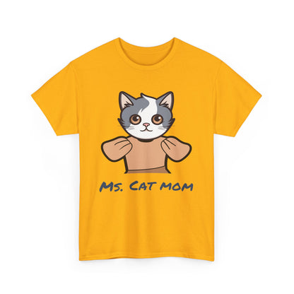 Ms. Cat Mom | Premium T-Shirt