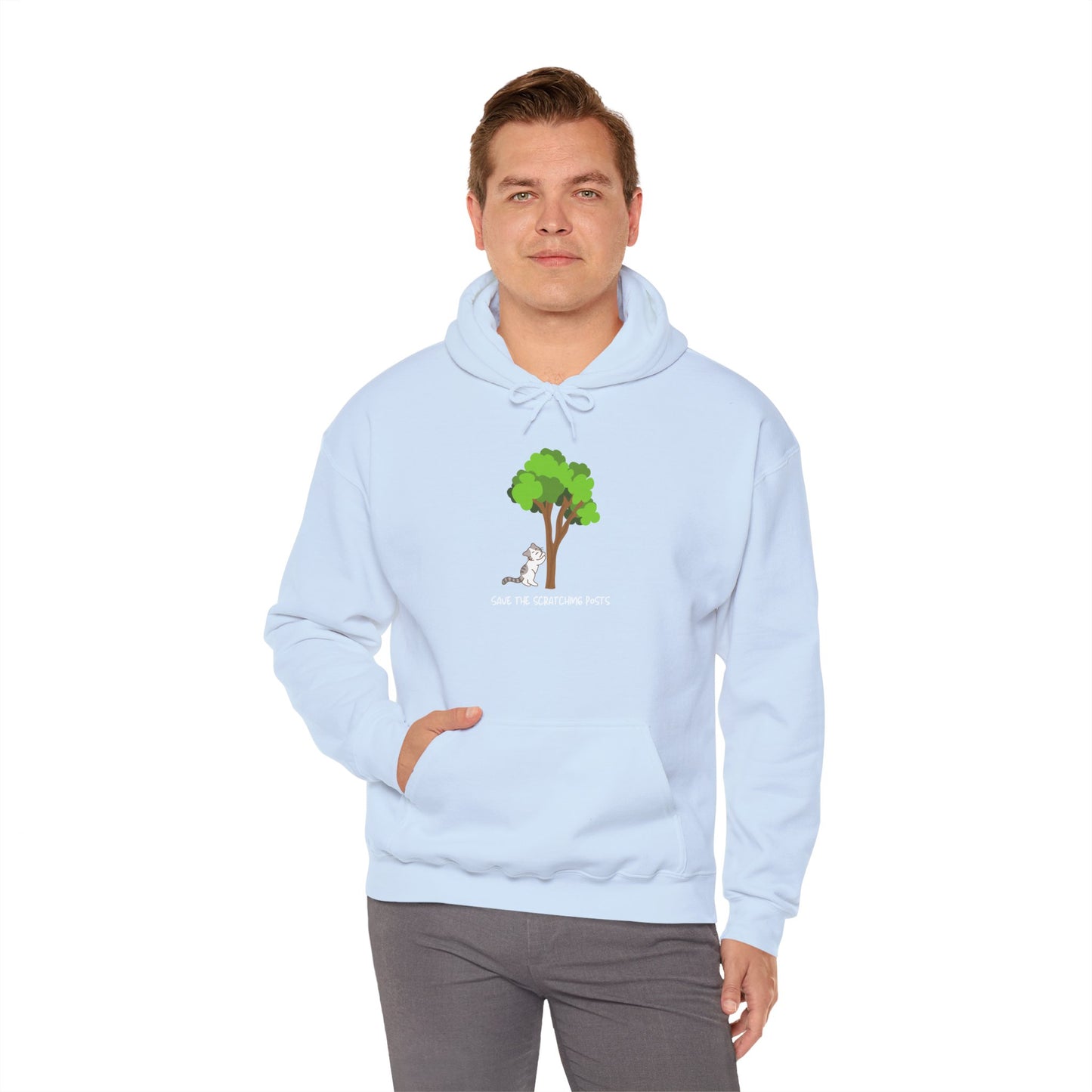 Tree Scratcher Hoodie – Cat Scratching Tree