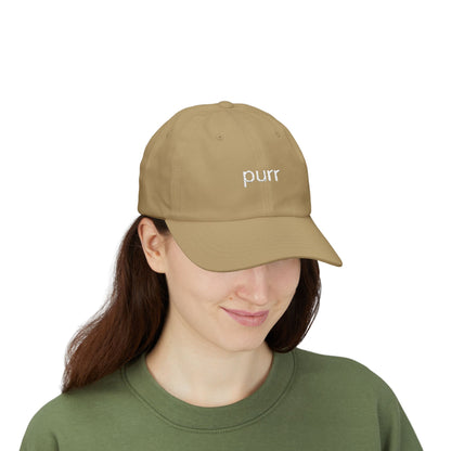 Purr Dad Cap – Embroidered Classic Baseball Hat