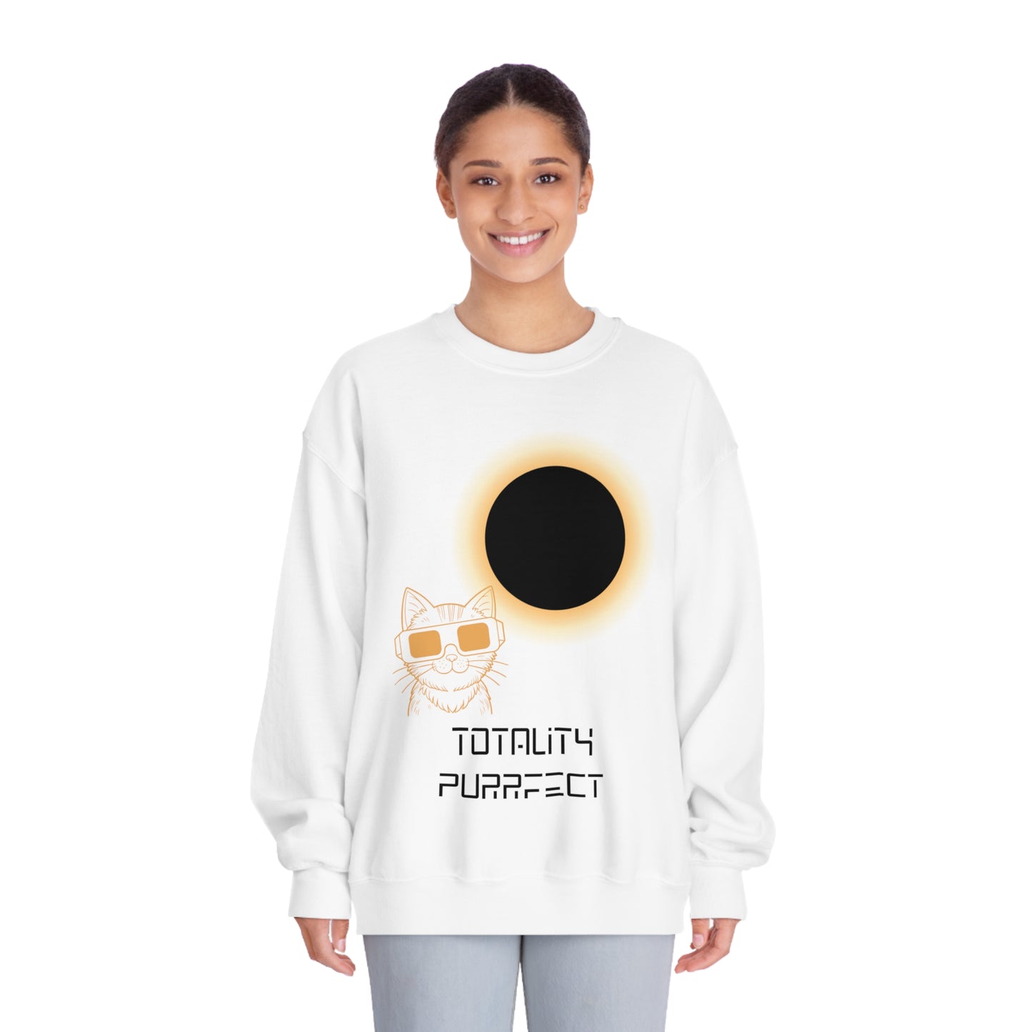 Totality Purrfect | Crew Neck Sweatshirt