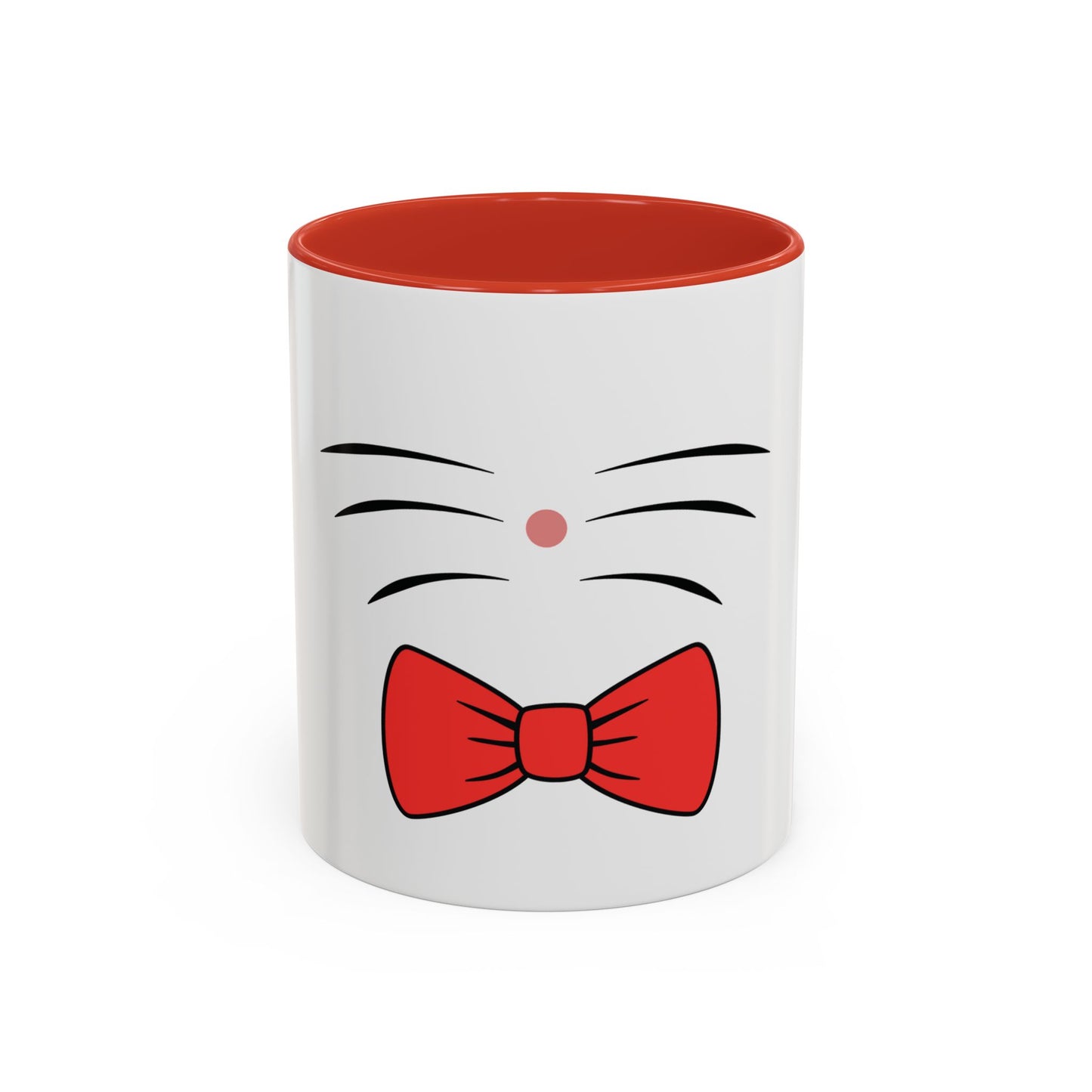 Whisker Sipper Cat Mug – Two-Tone Coffee Cup with Whisker Design