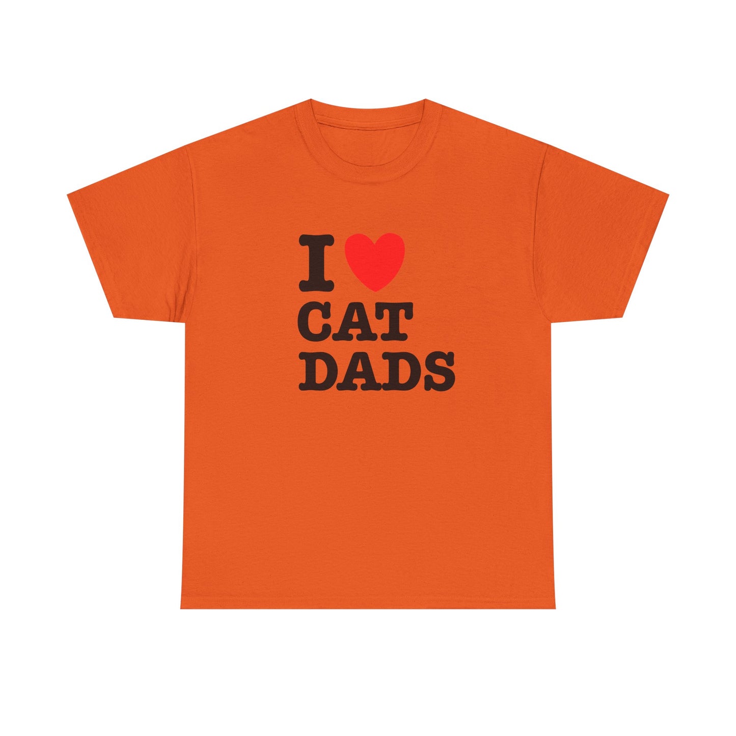 I Love Cat Dads T-Shirt – Bold Statement Tee