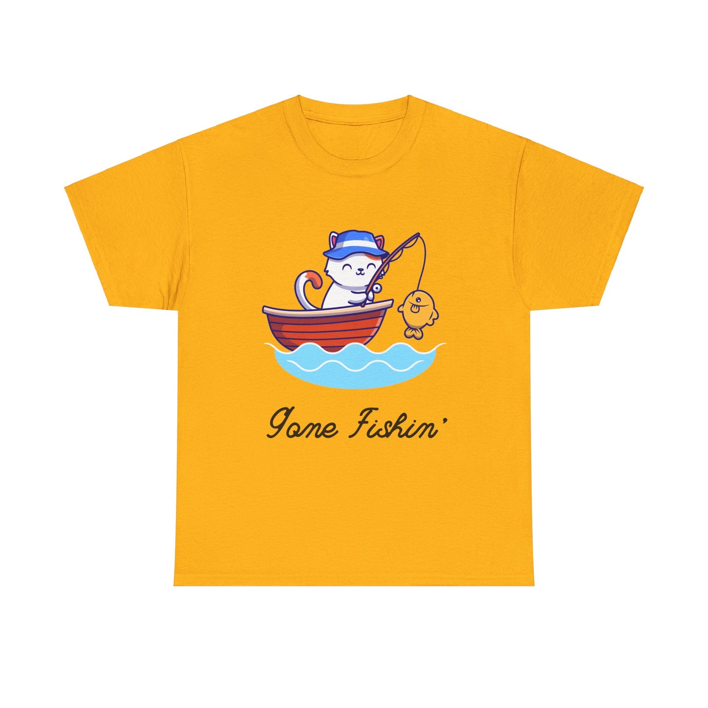 Gone Fishing | Premium T-Shirt