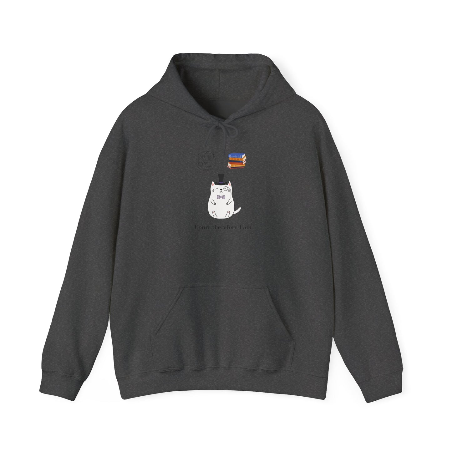 The Purrlosopher Hoodie – Philosopher Cat Sweatshirt