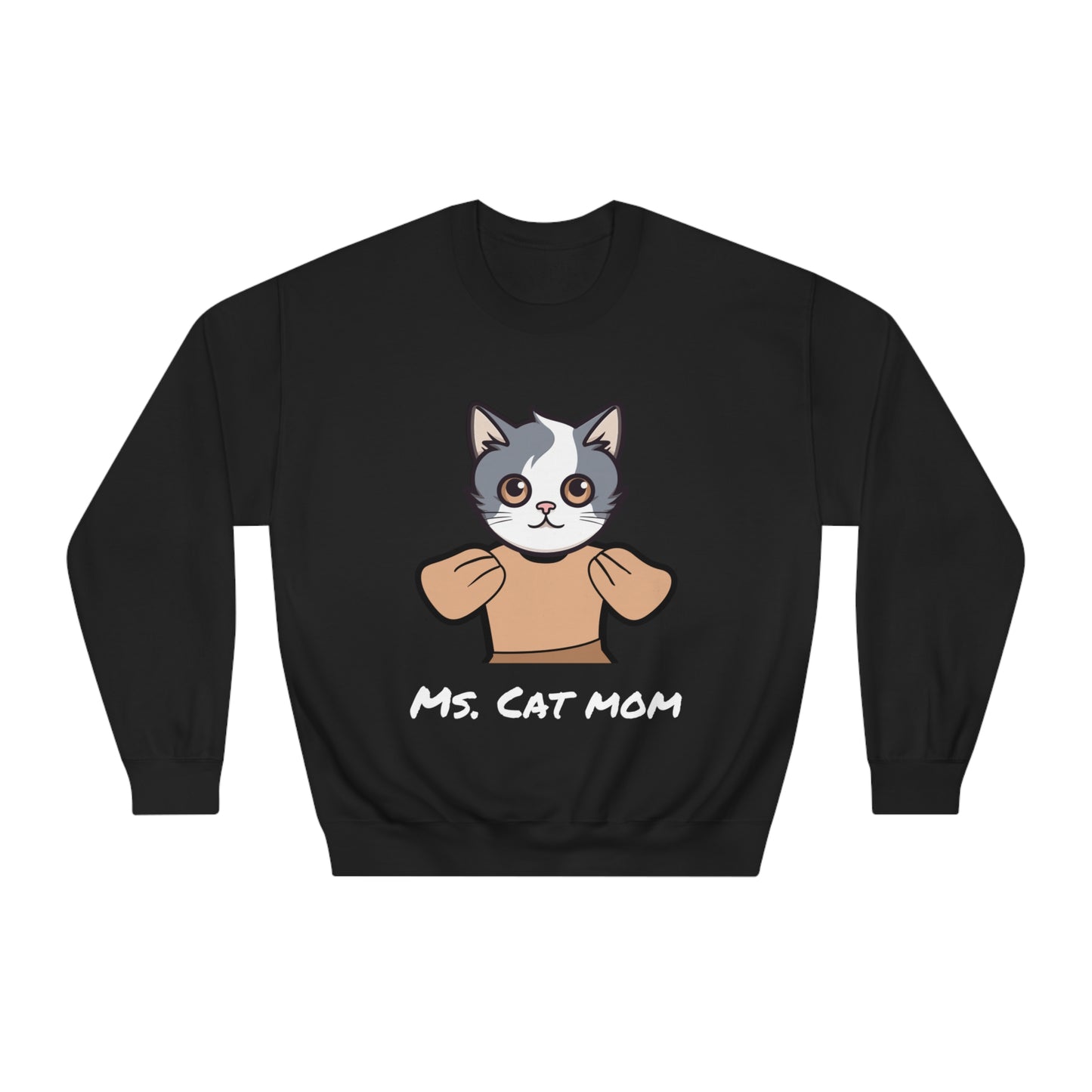 Ms. Cat Mom | Crew Neck Sweatshirt