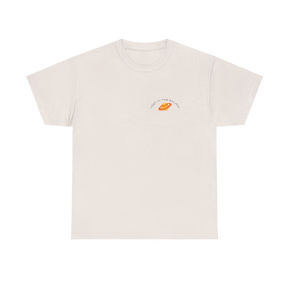 Lost in the Galaxy T-Shirt – Floating Space Cat Yarn Tee