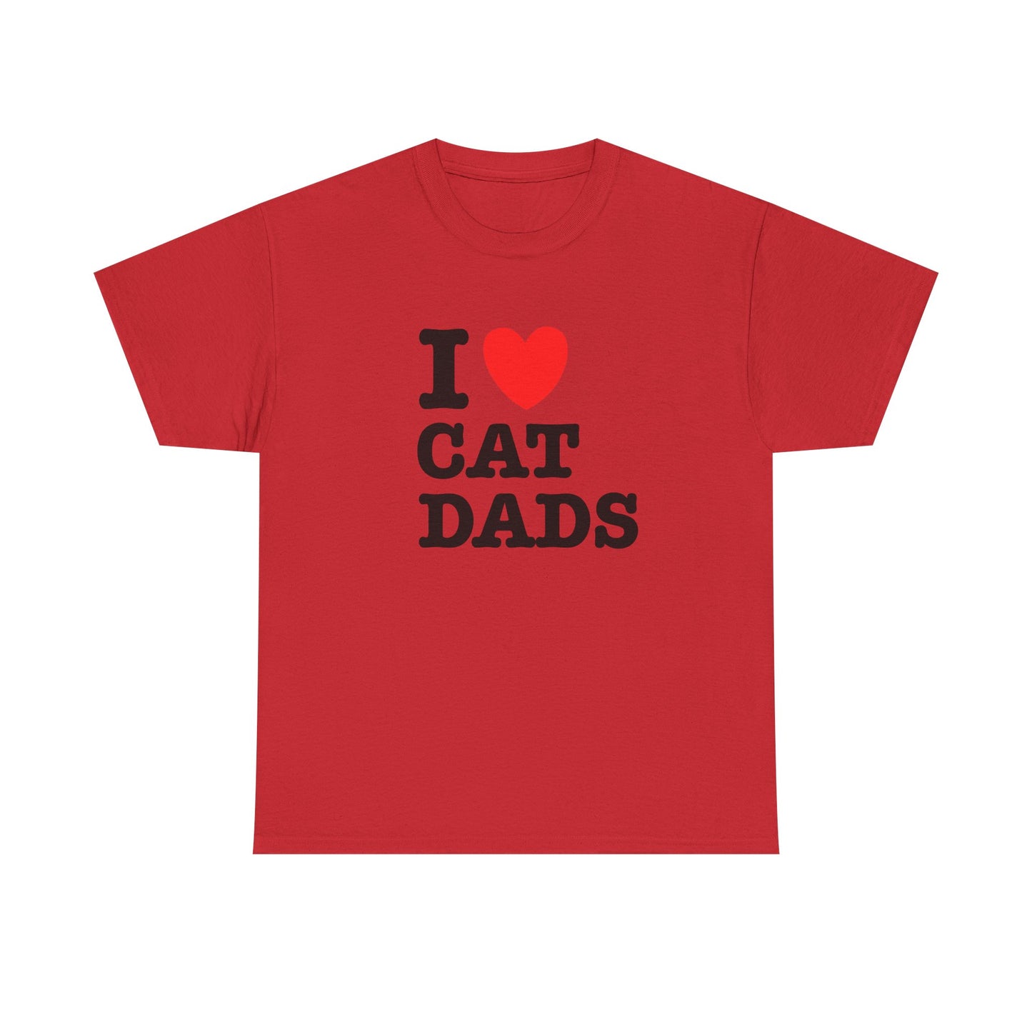 I Love Cat Dads T-Shirt – Bold Statement Tee