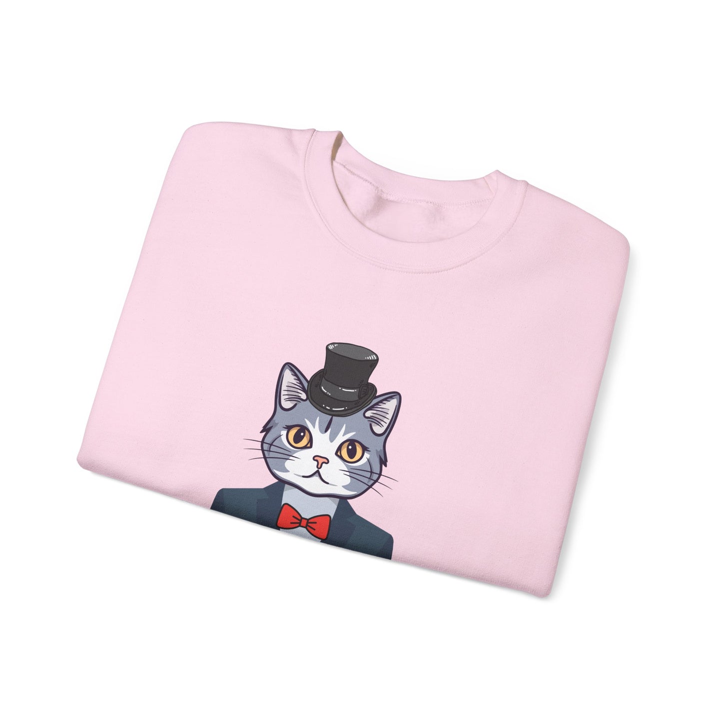 Mr. Cat Dad Sweatshirt – Logo Crew Neck for Cat Lovers