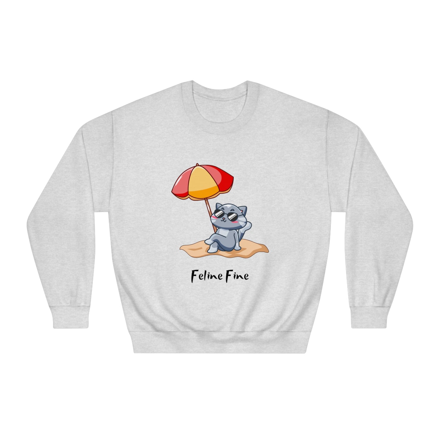 Feline Fine | Crew Neck Sweatshirt