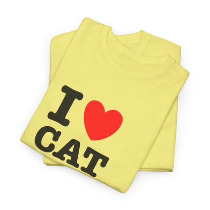 I Love Cat Dads T-Shirt – Bold Statement Tee