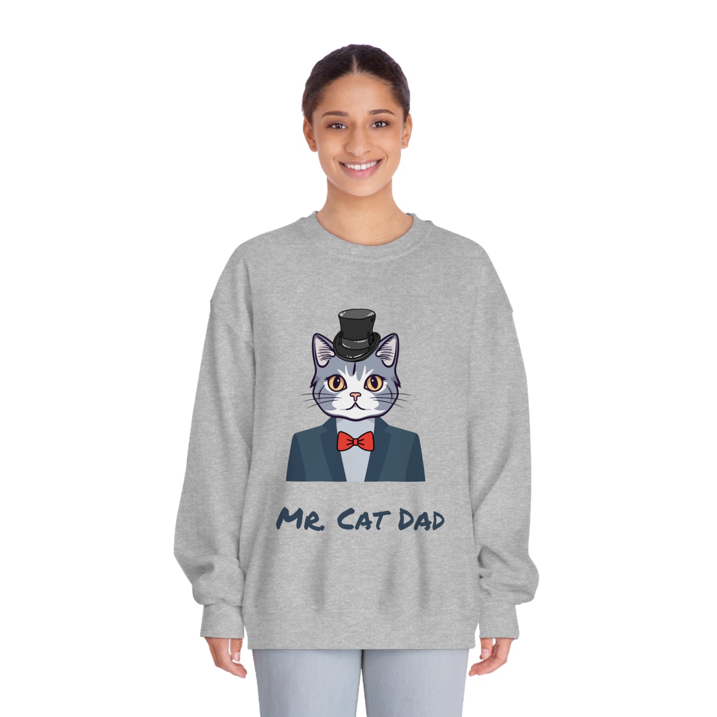 Mr. Cat Dad | Crew Neck Sweatshirt