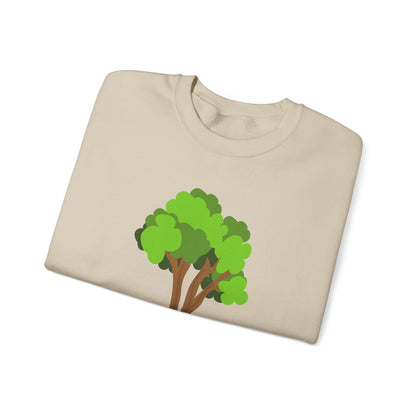 Tree Scratcher Sweatshirt – Cat & Tree Earth Day Crew Neck