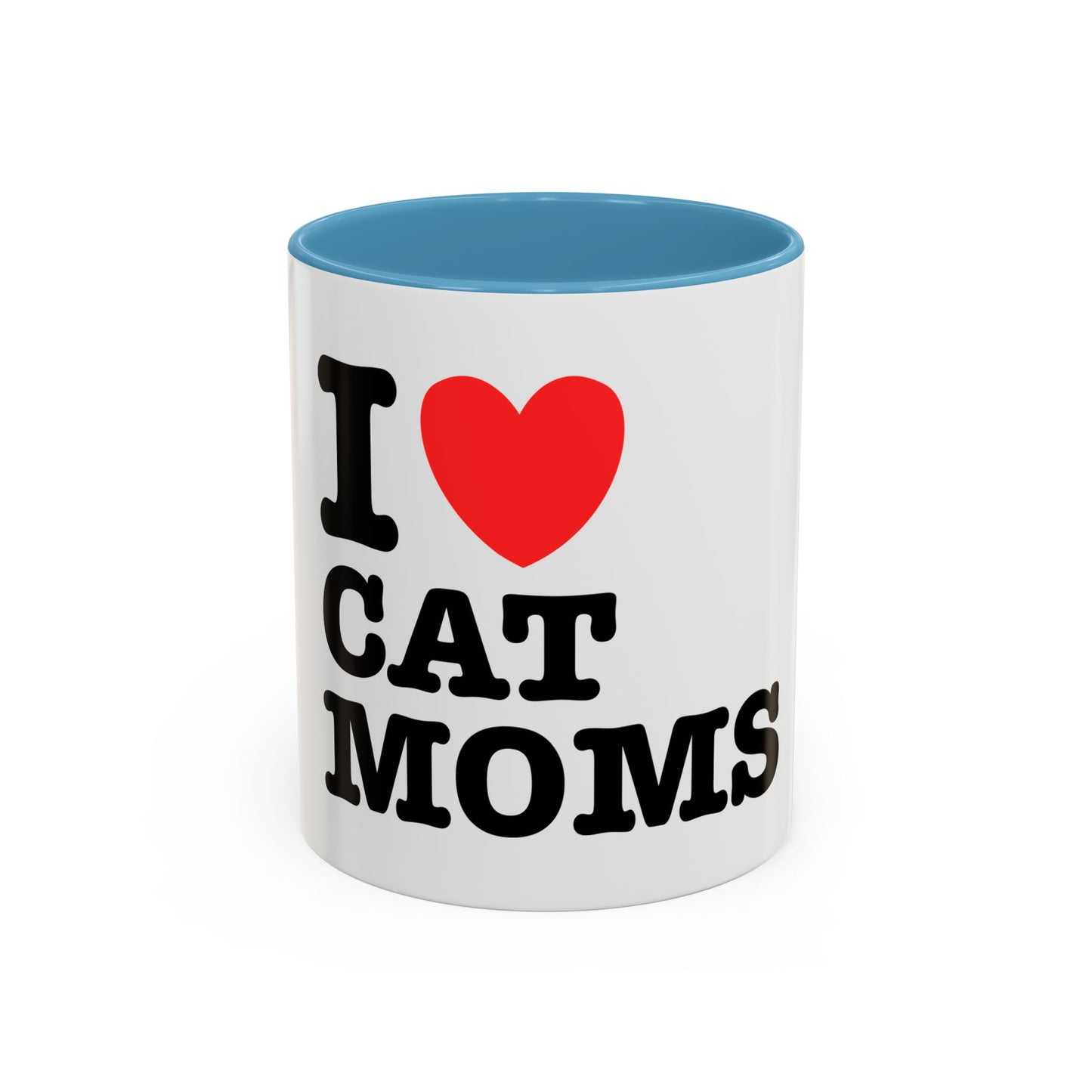 I Love Cat Moms Coffee Mug – 11oz Ceramic Mug