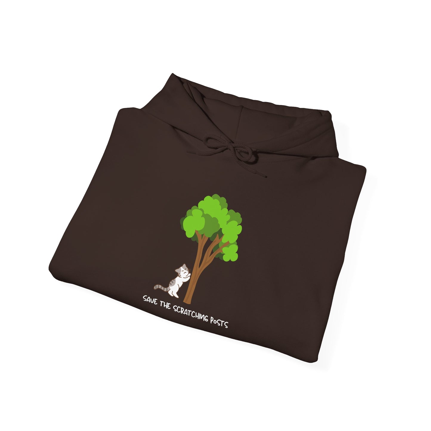Tree Scratcher Hoodie – Cat Scratching Tree