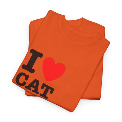 I Love Cat Moms T-Shirt – Bold Statement Tee