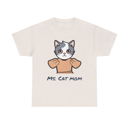 Ms. Cat Mom | Premium T-Shirt