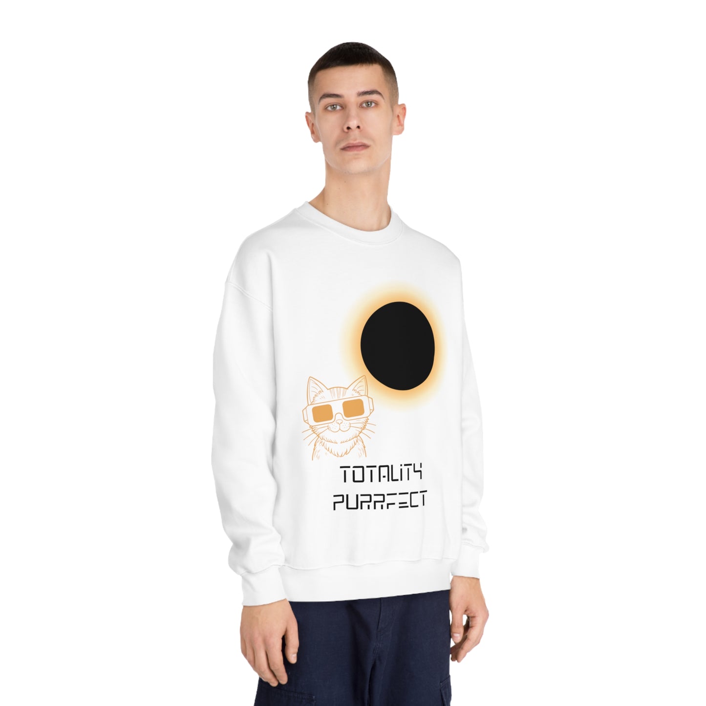 Totality Purrfect | Crew Neck Sweatshirt