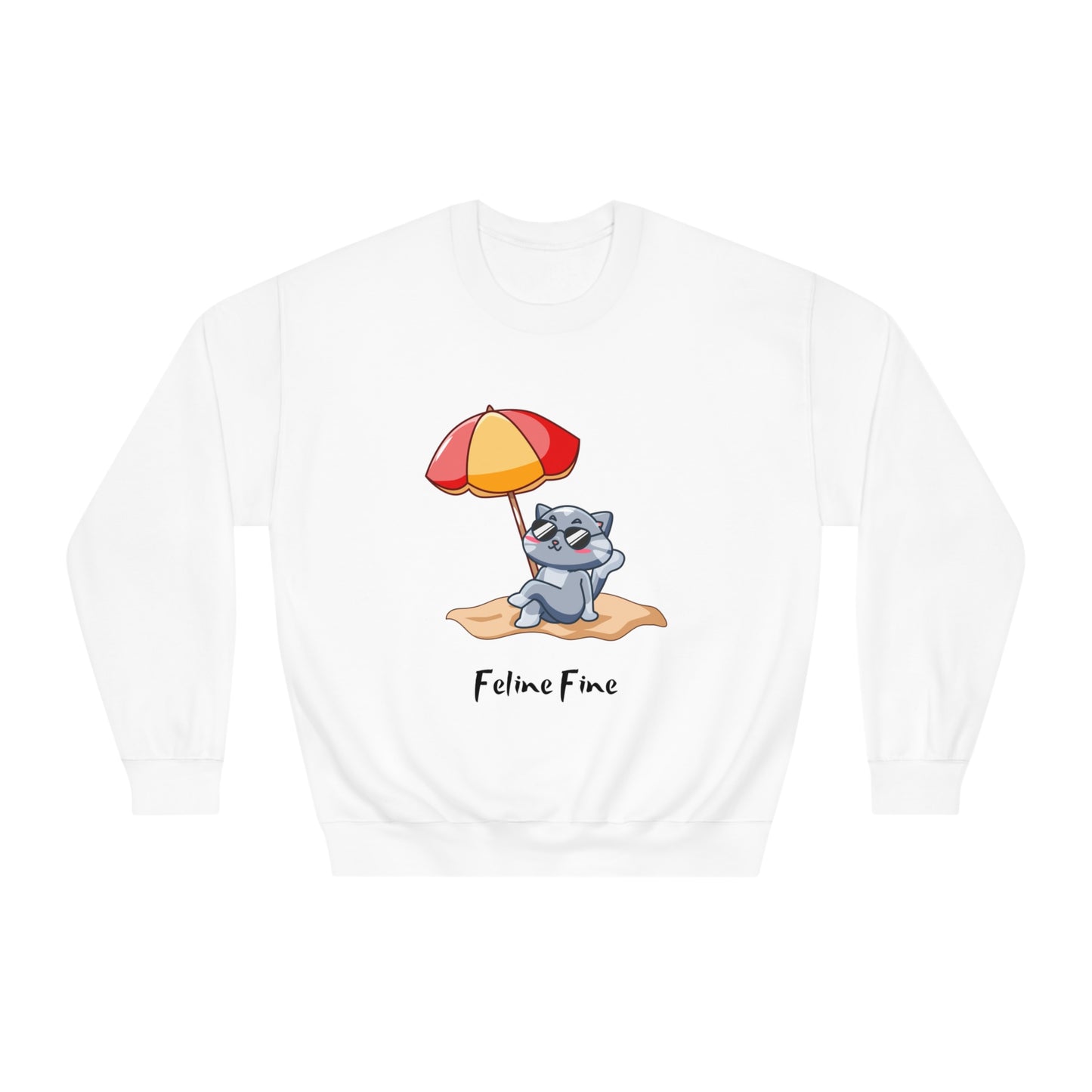 Feline Fine | Crew Neck Sweatshirt