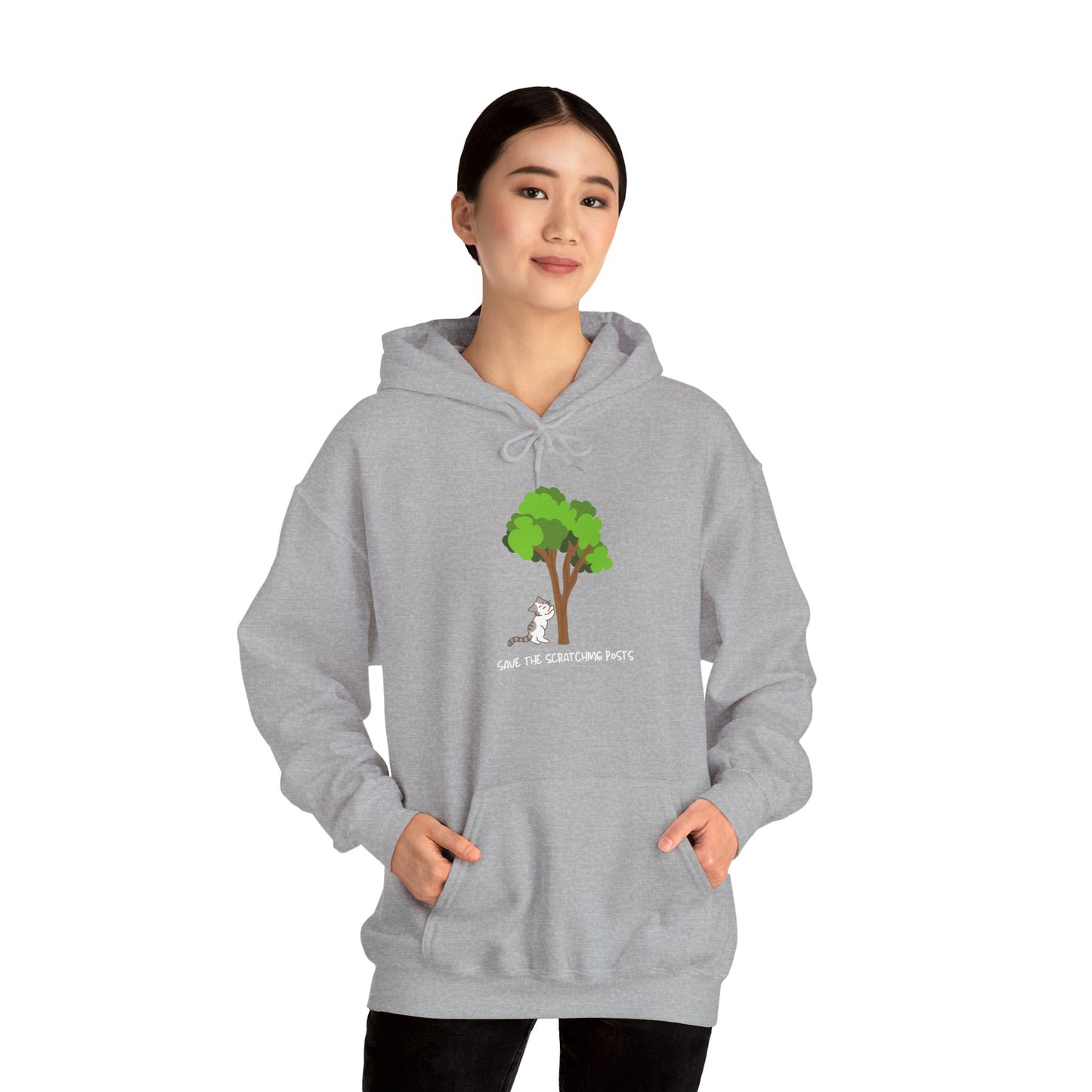 Tree Scratcher Hoodie – Cat Scratching Tree