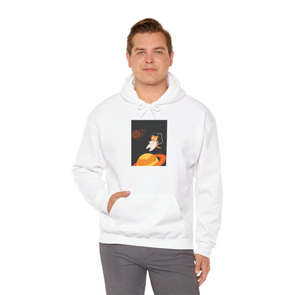 Lost in the Galaxy Hoodie – Space Cat-Inspired Sweatshirt