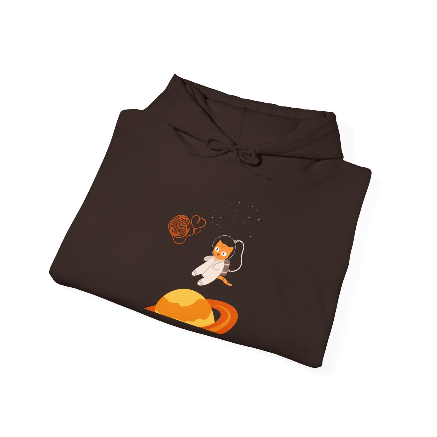 Lost in the Galaxy Hoodie – Space Cat-Inspired Sweatshirt