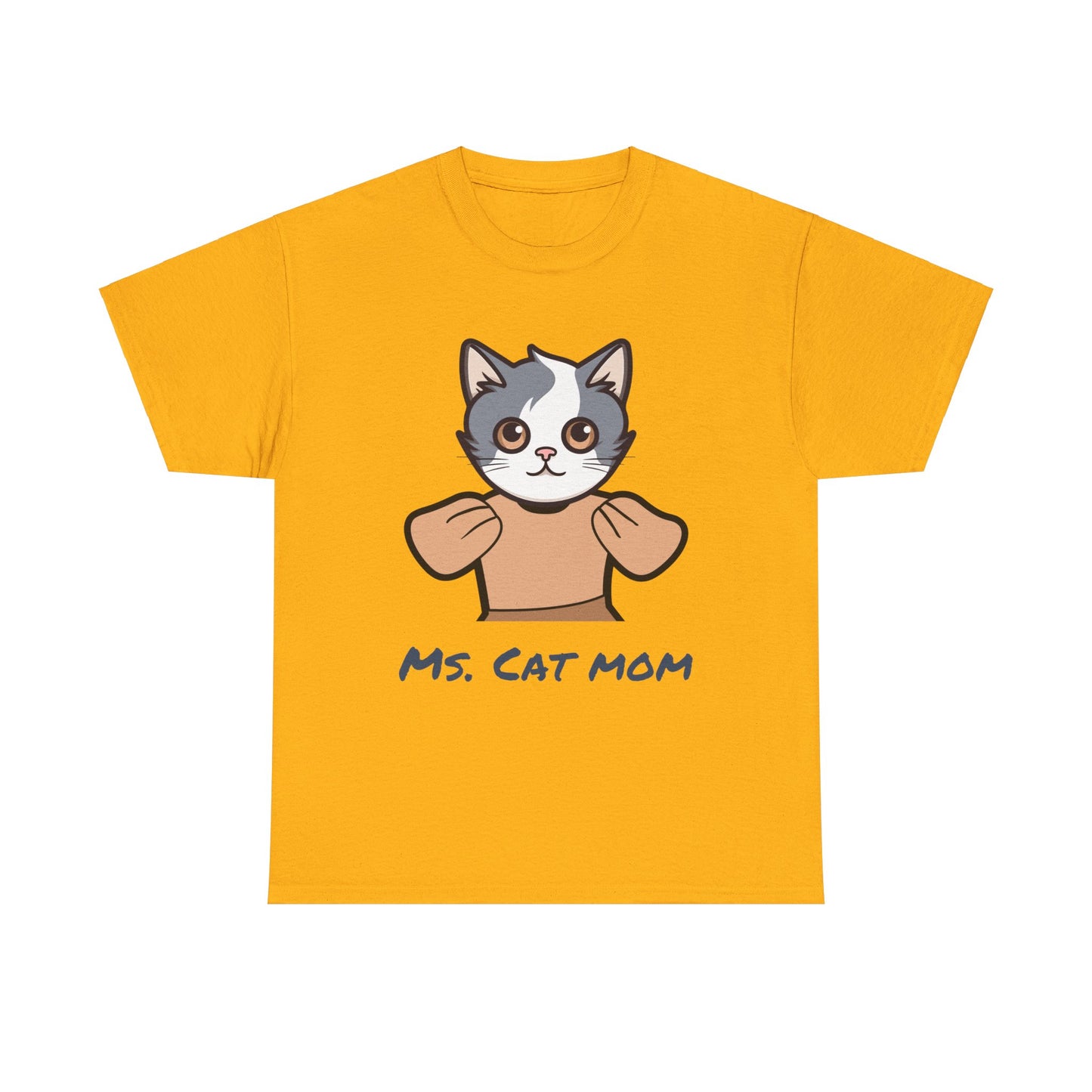 Ms. Cat Mom | Premium T-Shirt