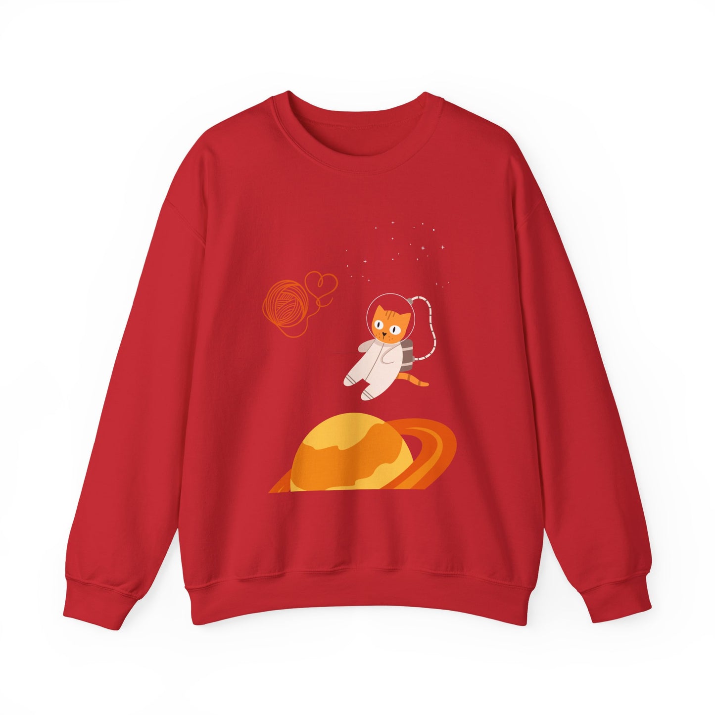 Lost in the Galaxy Sweatshirt – Cat in Space Crew Neck