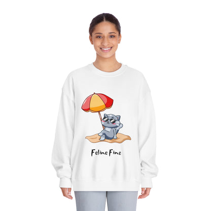 Feline Fine | Crew Neck Sweatshirt