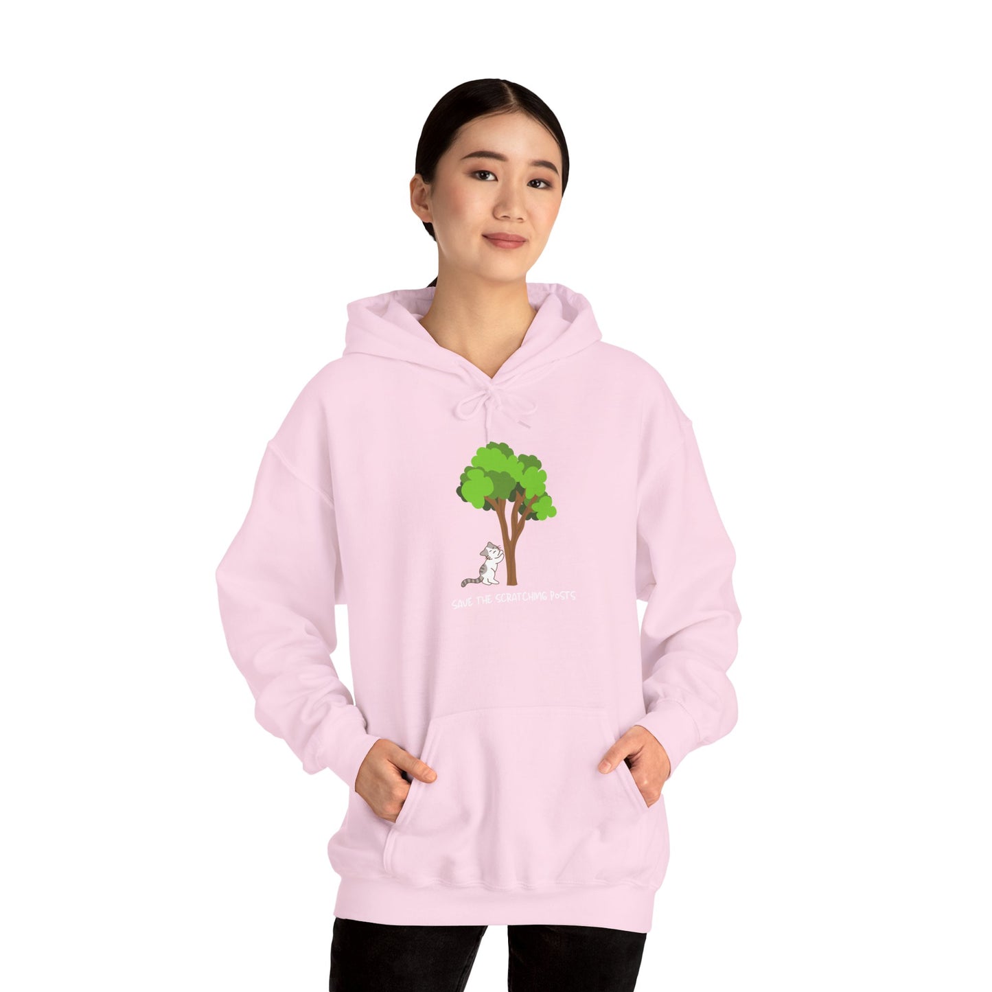 Tree Scratcher Hoodie – Cat Scratching Tree